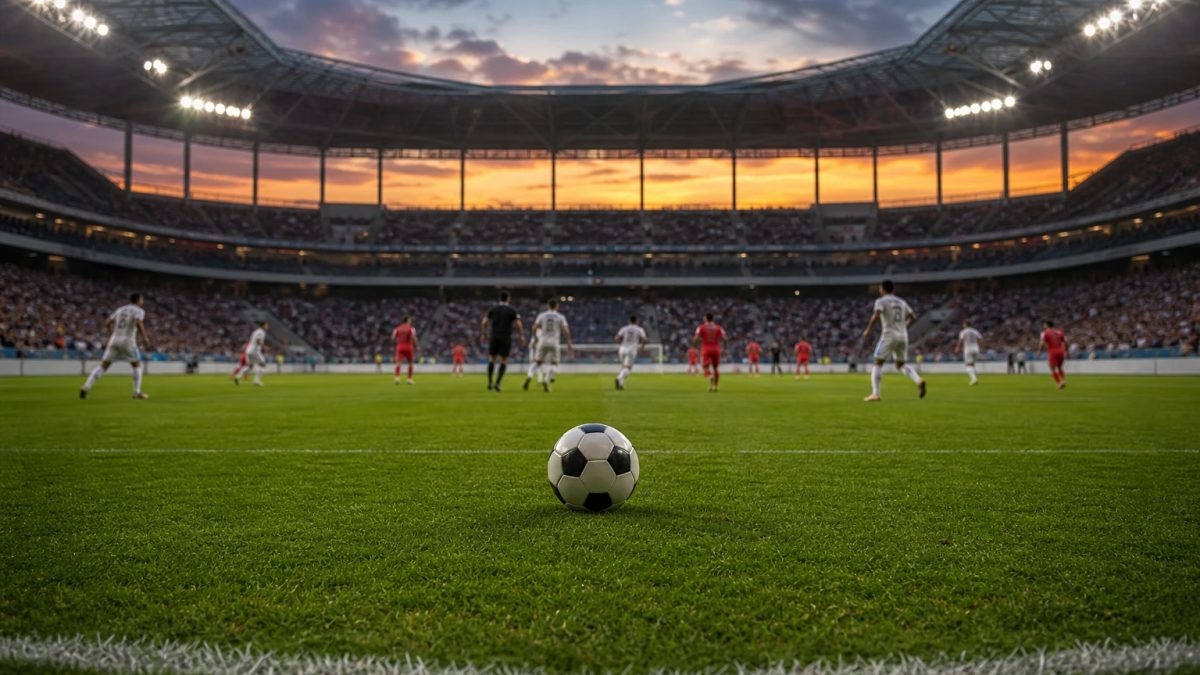 مشهد من ملعب كرة القدم يرافق خبر: جدول موسم الدوري الأمريكي السريع 2027 يبدأ في ميامي يوم 19 فبراير